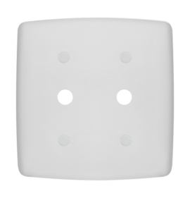 Placa 2 Furos 4x4 - Mônaco